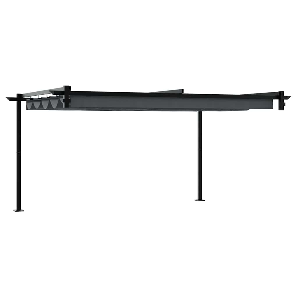 Wall Mounted Gazebo Anthracite Steel