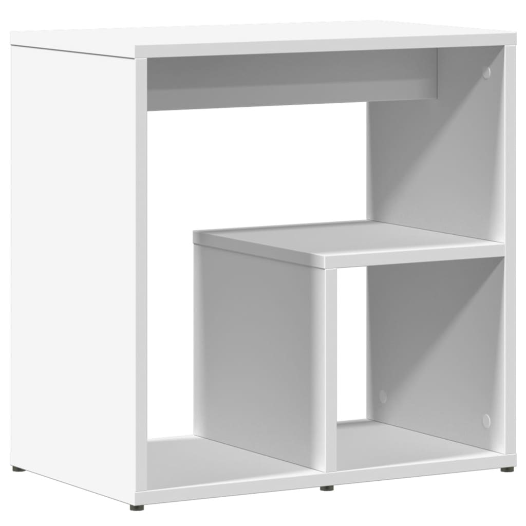 Side Tables 2 pcs White 50x30x50 cm Engineered Wood