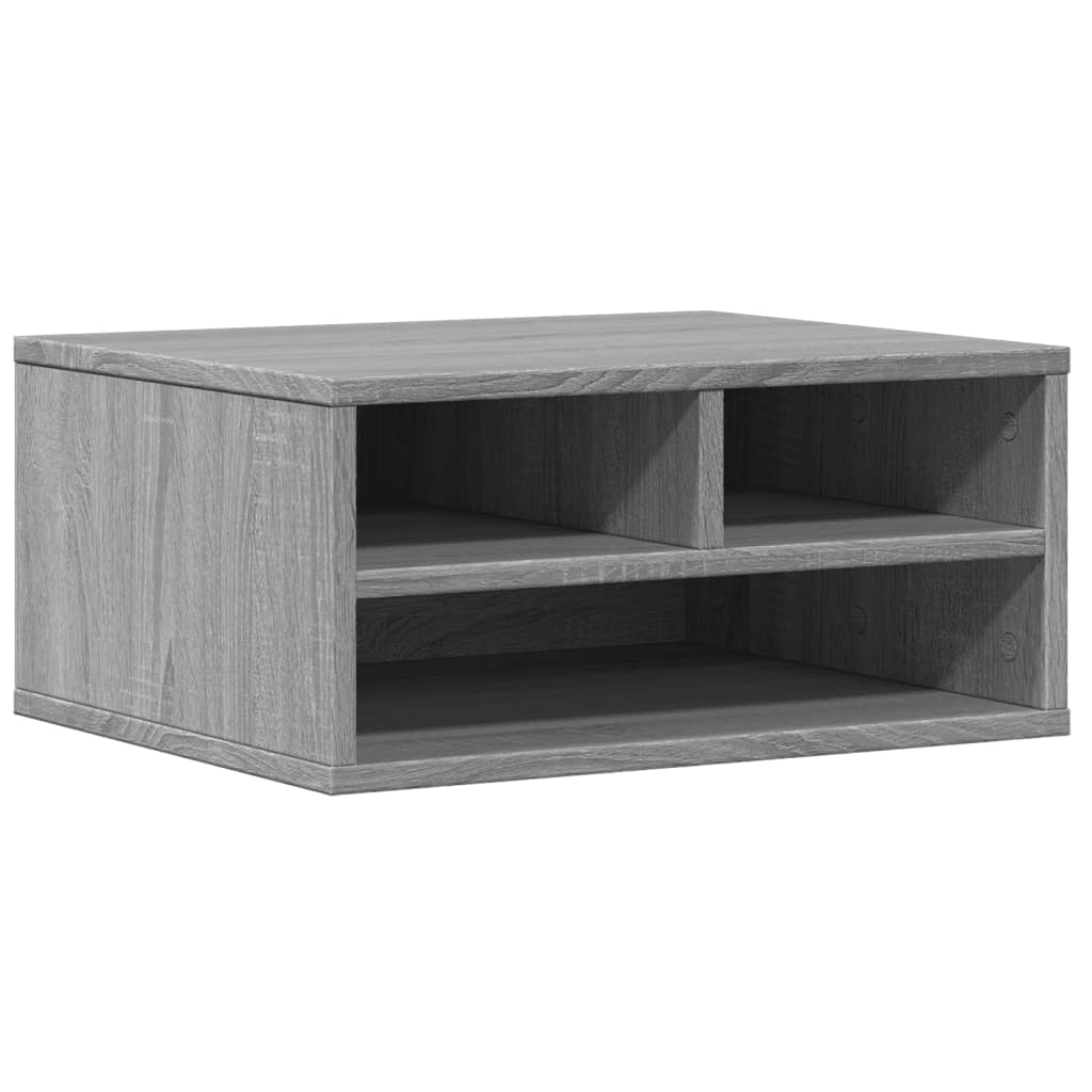 Printer Stand Grey Sonoma 49x40x22,5 cm Engineered Wood
