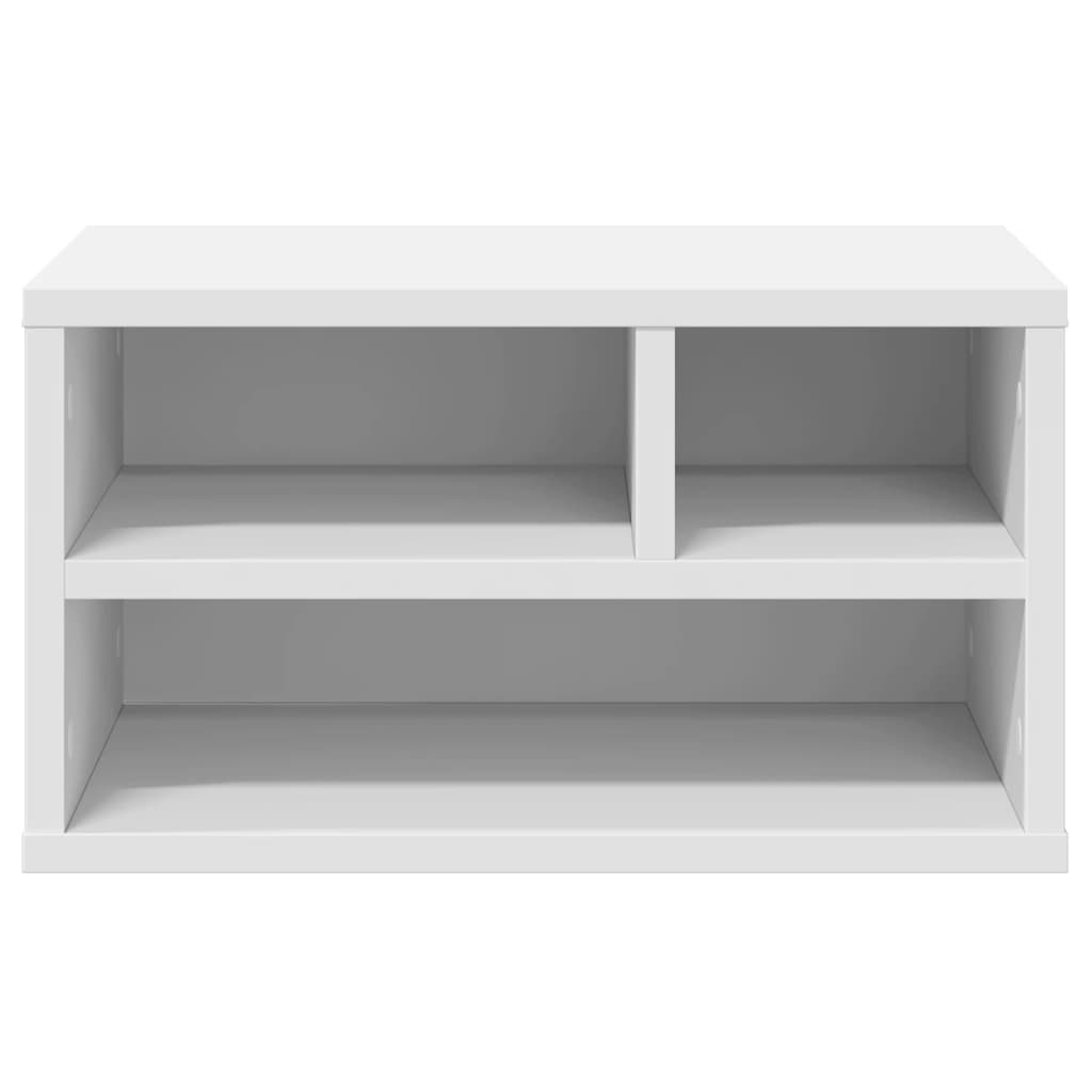 Printer Stand White 40x32x22,5 cm Engineered Wood