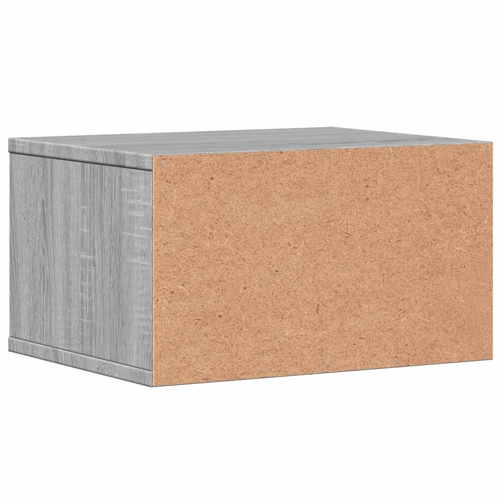 Printer Stand Grey Sonoma 40x32x22,5 cm Engineered Wood
