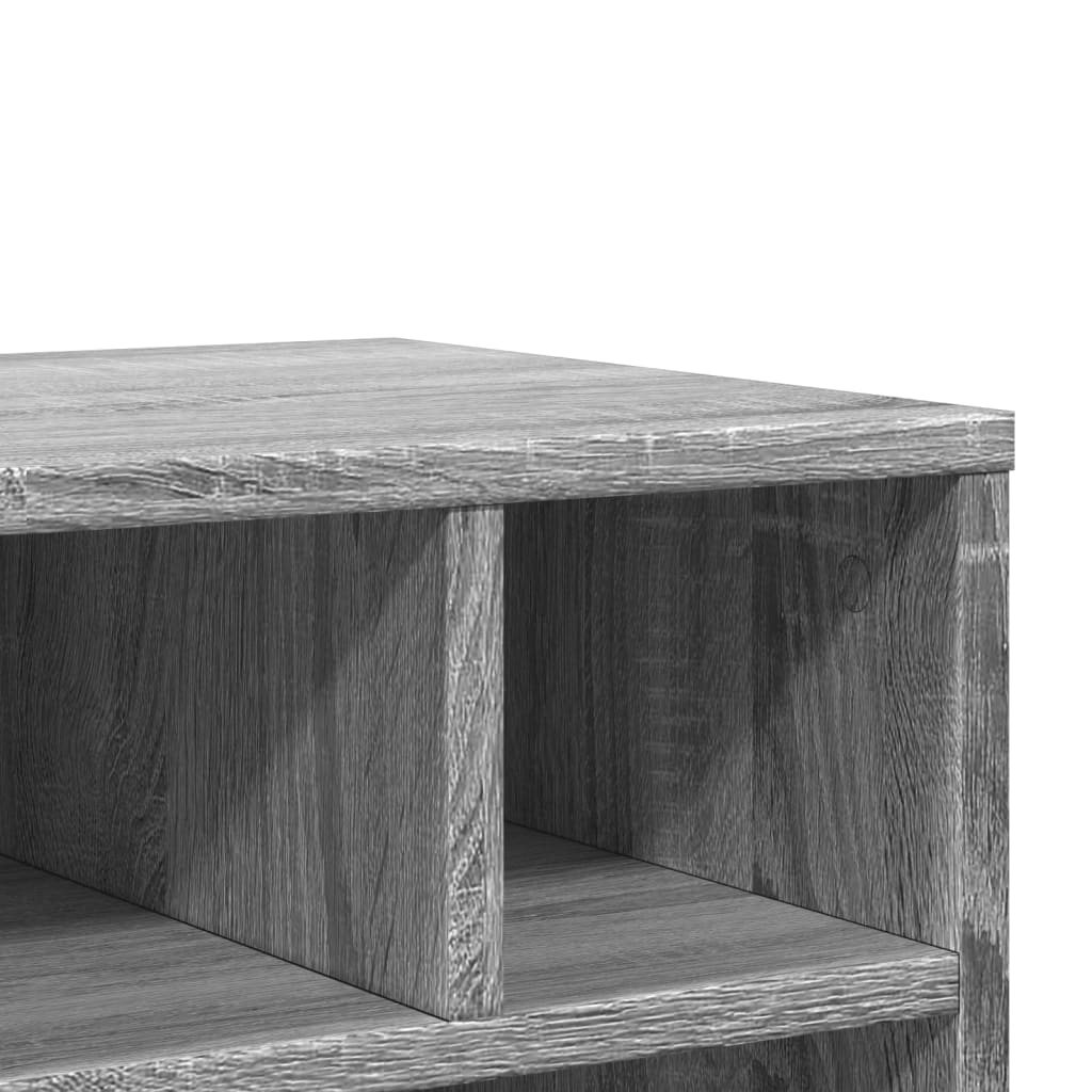 Printer Stand with Wheels Grey Sonoma 41x32x48 cm