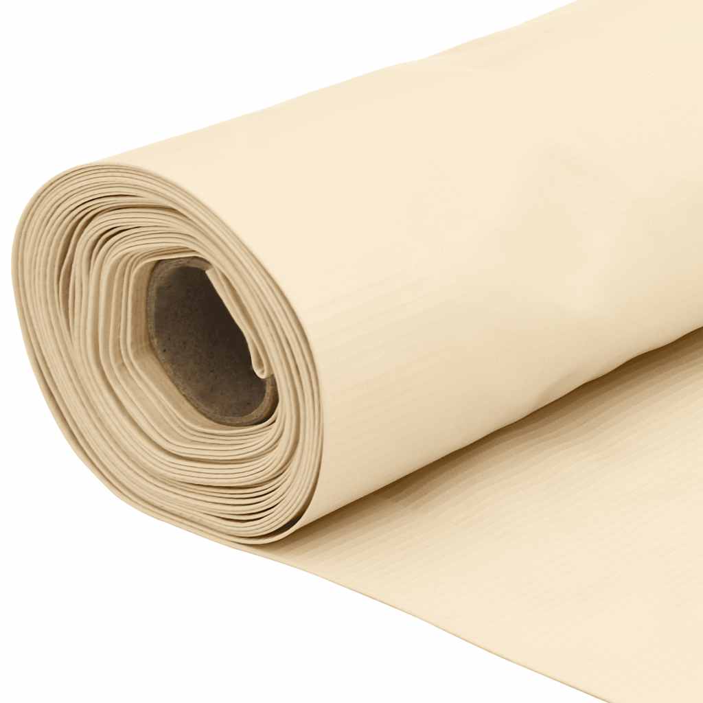 Balcony Privacy Screen Cream 600x75 cm PVC