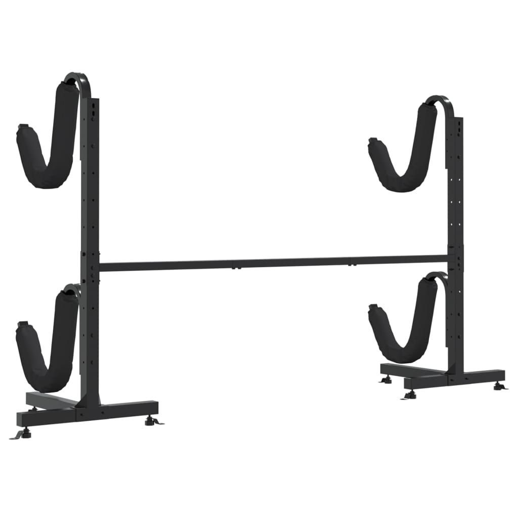 Kayak Storage Rack for 2 Kayak 250x57x127.5 cm Steel