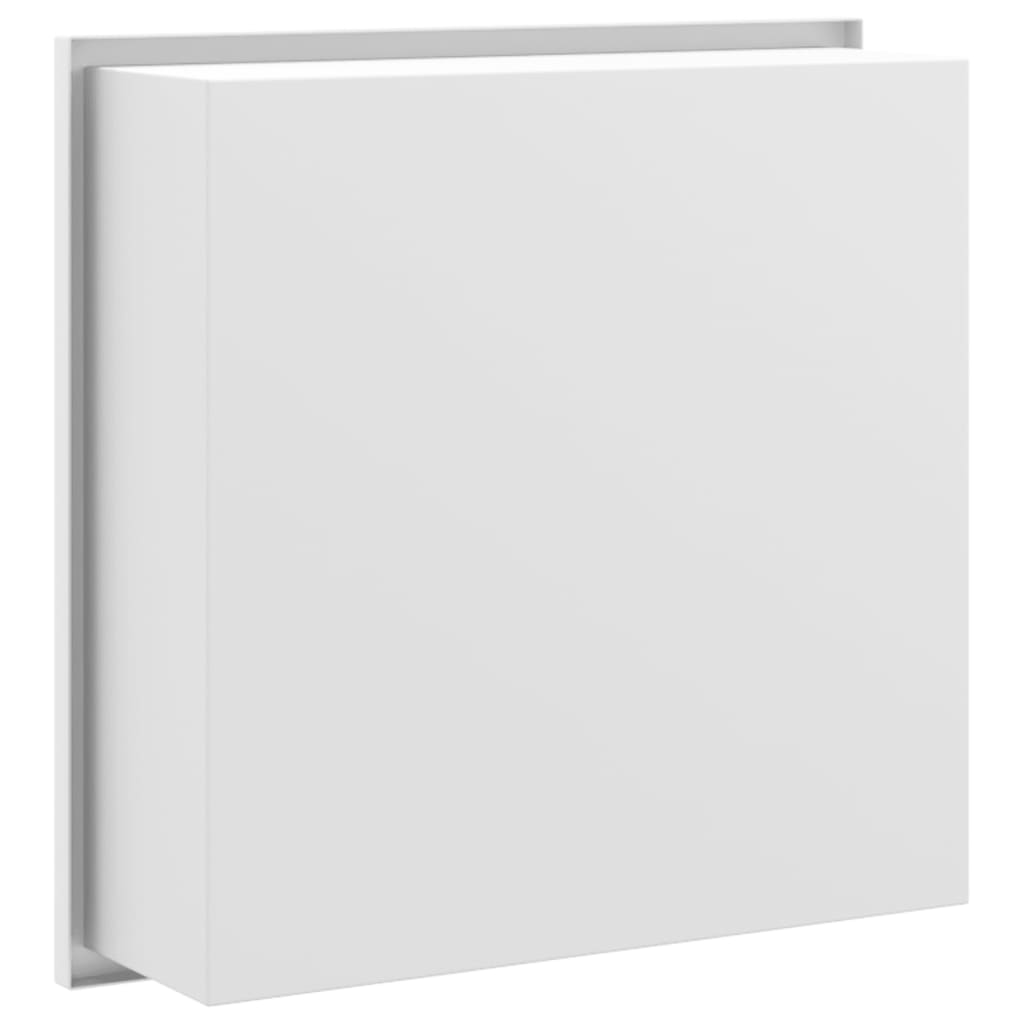 Shower Niche Matt White 32x32x9 cm Stainless Steel