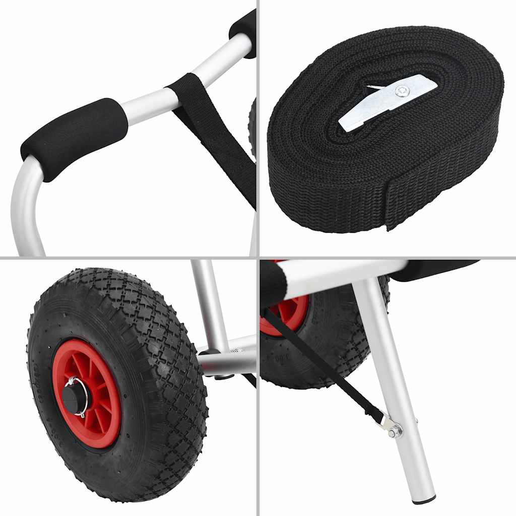 Kayak Trolley Foldable 45 kg Aluminium