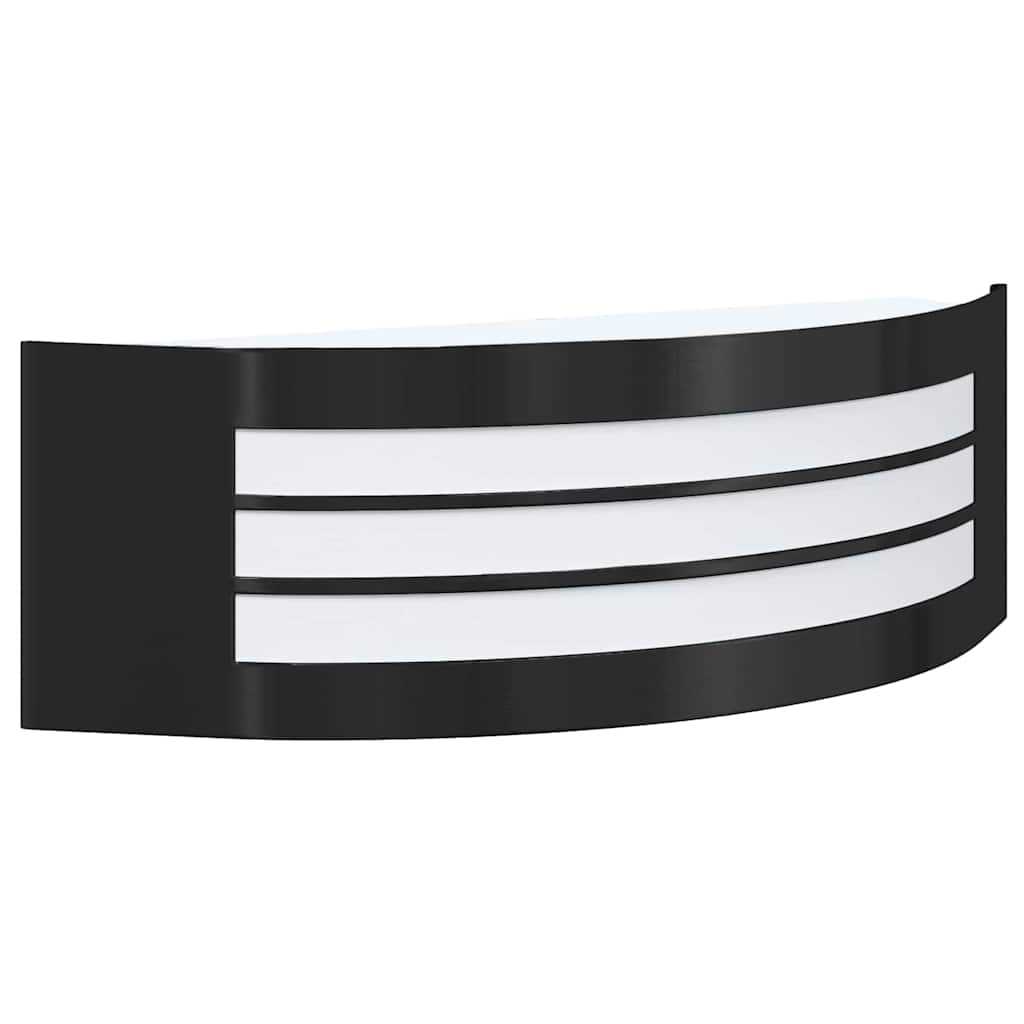 Outdoor Wall Light Black 32 x 10 x 10 cm Stainless steel