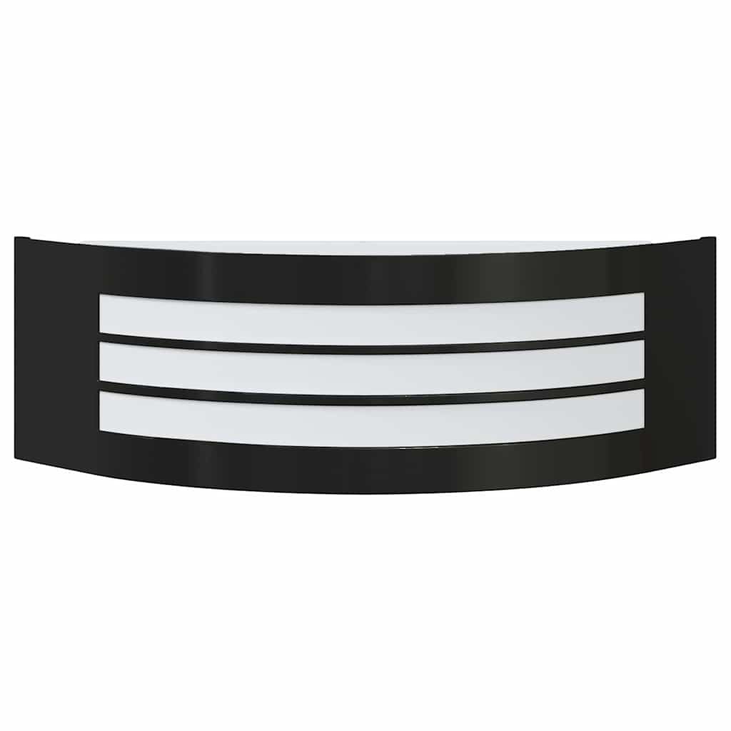 Outdoor Wall Light Black 32 x 10 x 10 cm Stainless steel