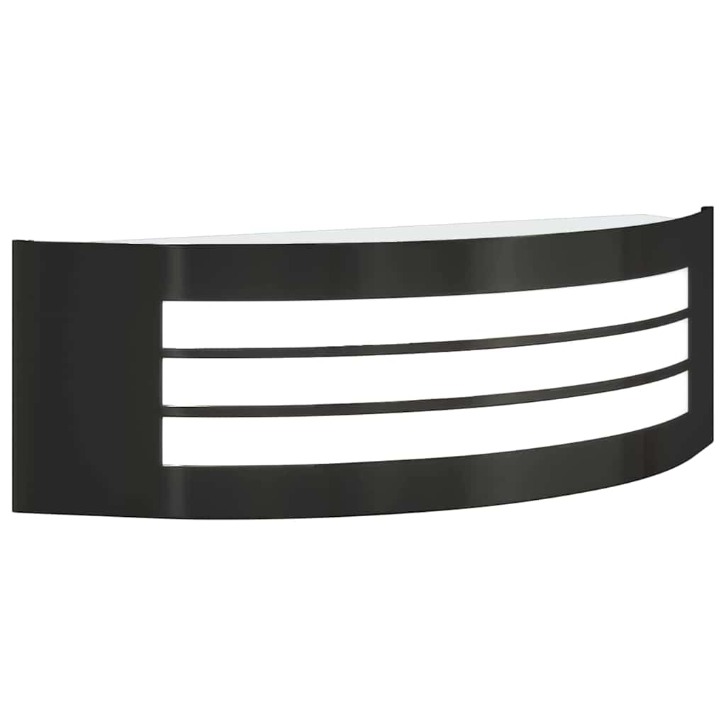 Outdoor Wall Light Black 32 x 10 x 10 cm Stainless steel