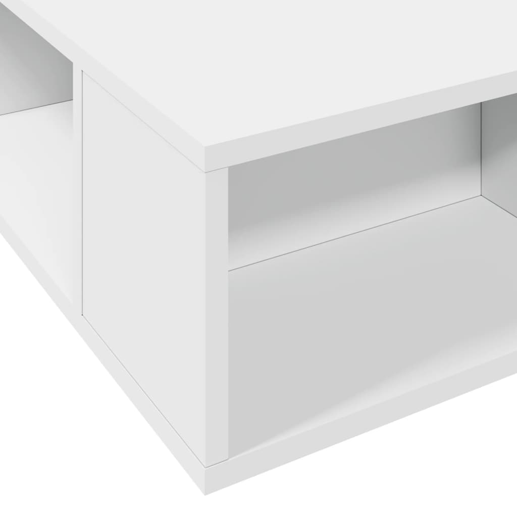 Bed Frame without Mattress White 100x200 cm