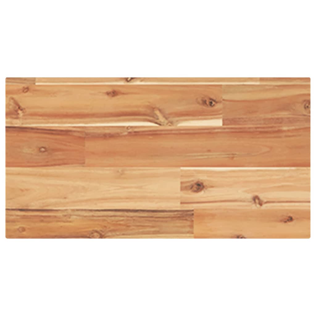 Floating Shelf 40x20x2 cm Oil Finished Solid Wood Acacia