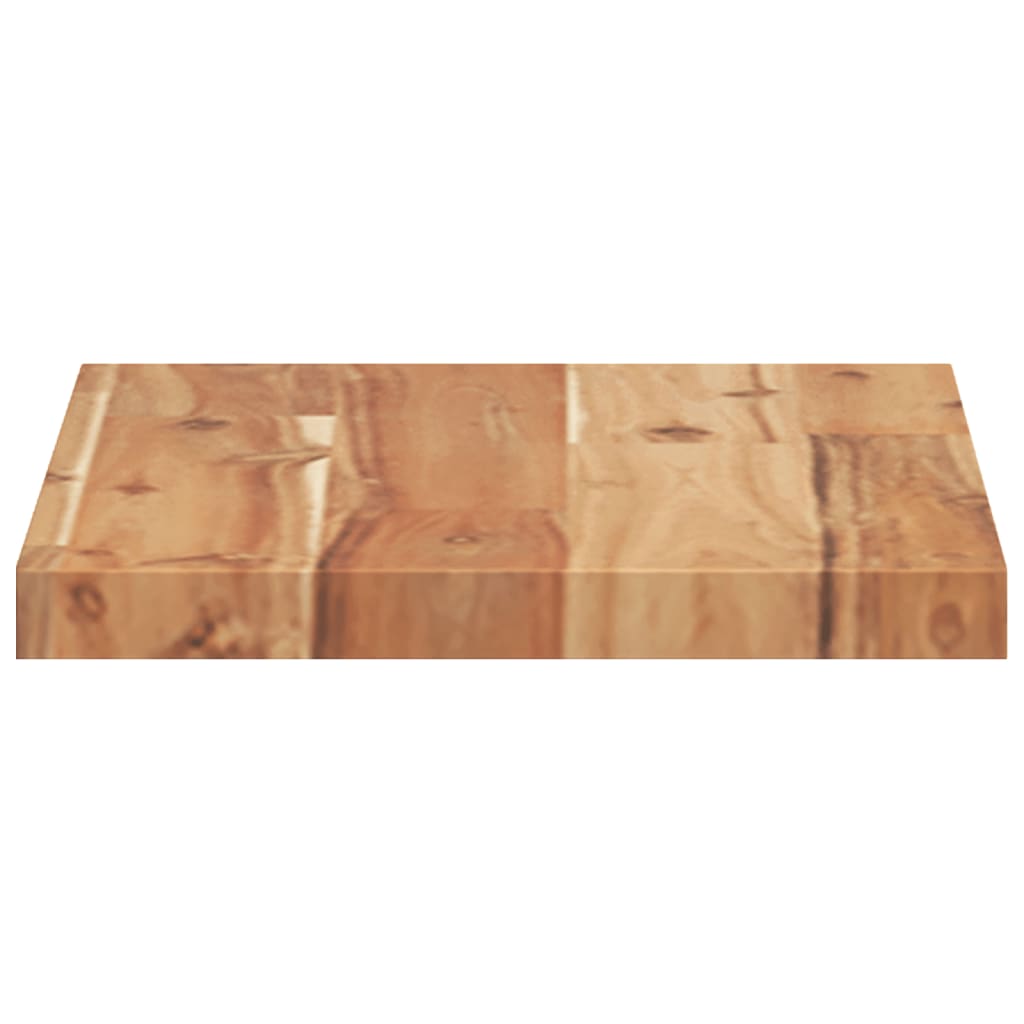Floating Shelf 40x20x2 cm Oil Finished Solid Wood Acacia