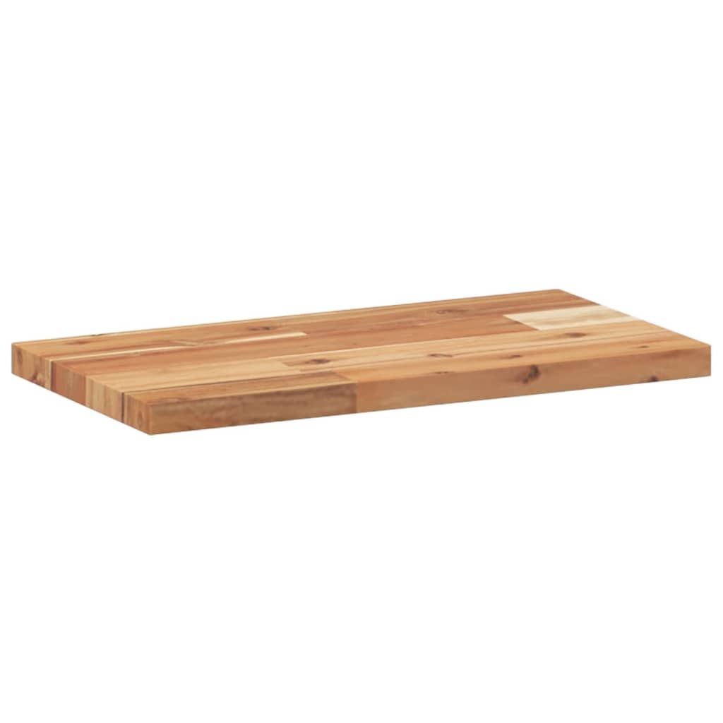 Floating Shelf 60x20x2 cm Oil Finished Solid Wood Acacia