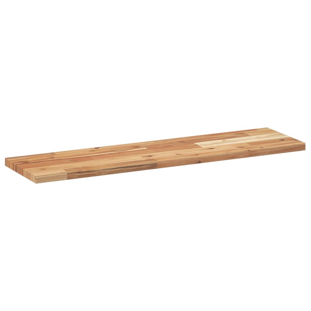 Floating Shelf 80x20x2 cm Oil Finished Solid Wood Acacia