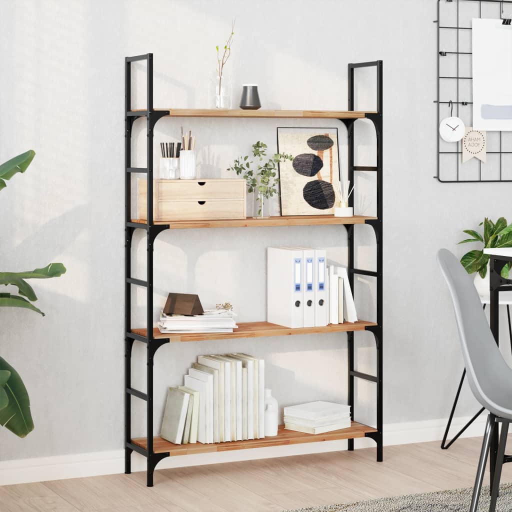 Floating Shelves 2 pcs 80x20x2 cm Oil Finished Solid Wood Acacia