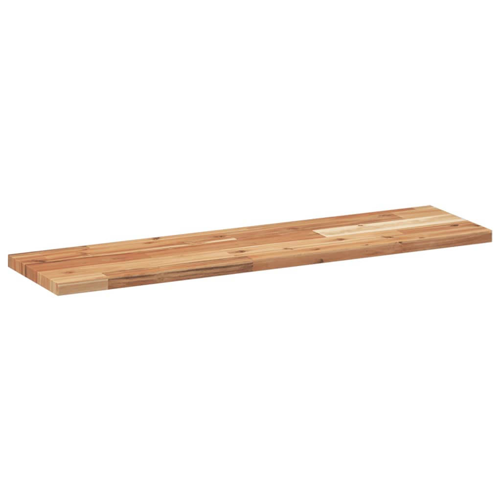Floating Shelves 3 pcs 100x20x2 cm Oil Finished Solid Wood Acacia