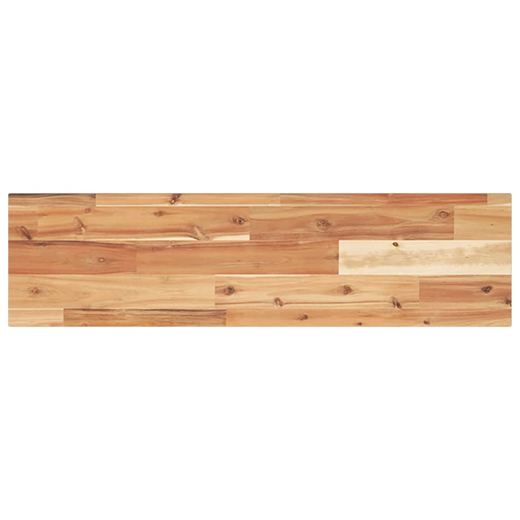 Floating Shelves 3 pcs 100x20x2 cm Oil Finished Solid Wood Acacia