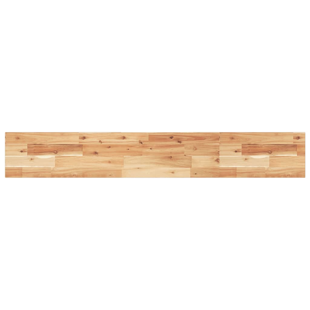 Floating Shelf 140x20x2 cm Oil Finished Solid Wood Acacia
