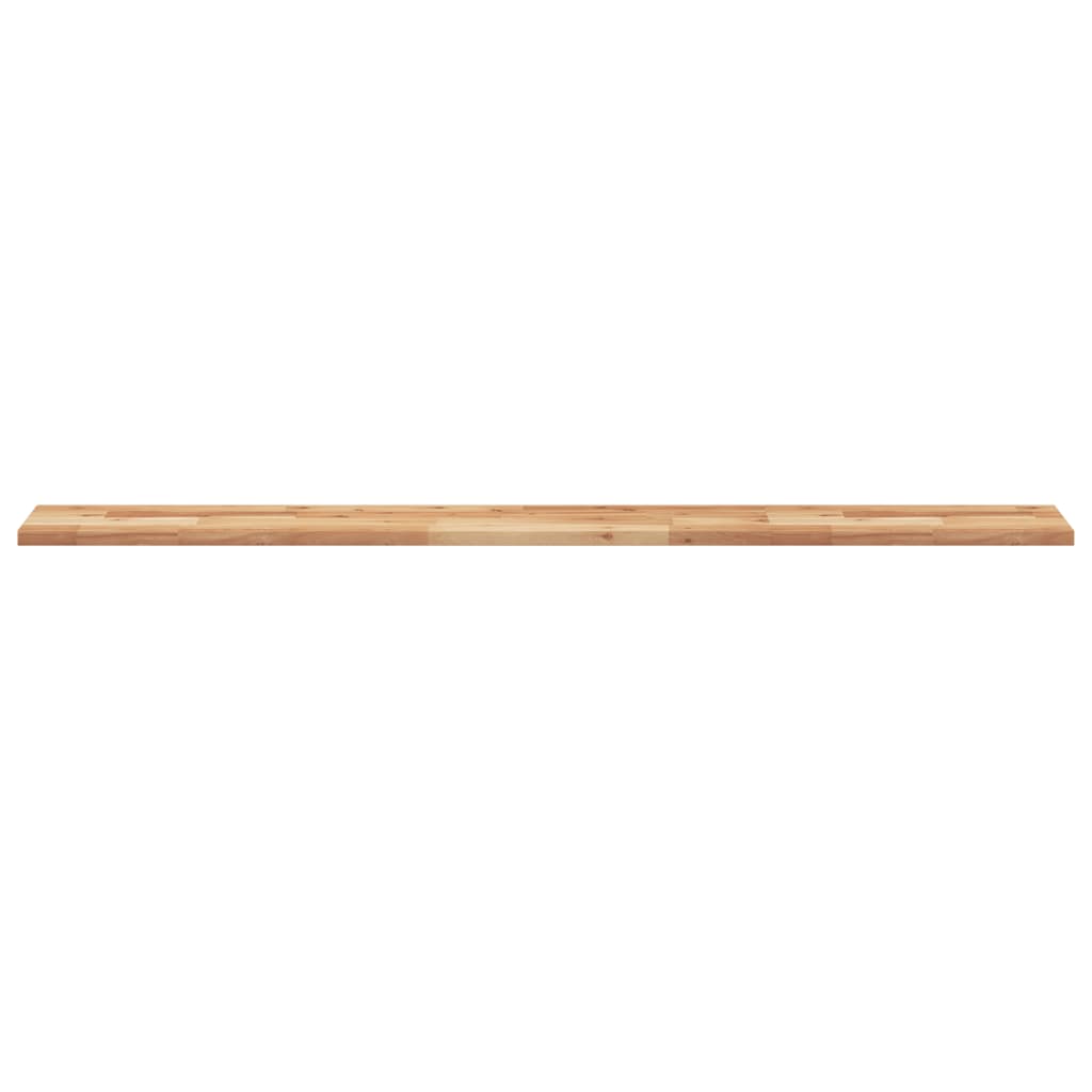Floating Shelves 2 pcs 140x20x2 cm Oil Finished Solid Wood Acacia