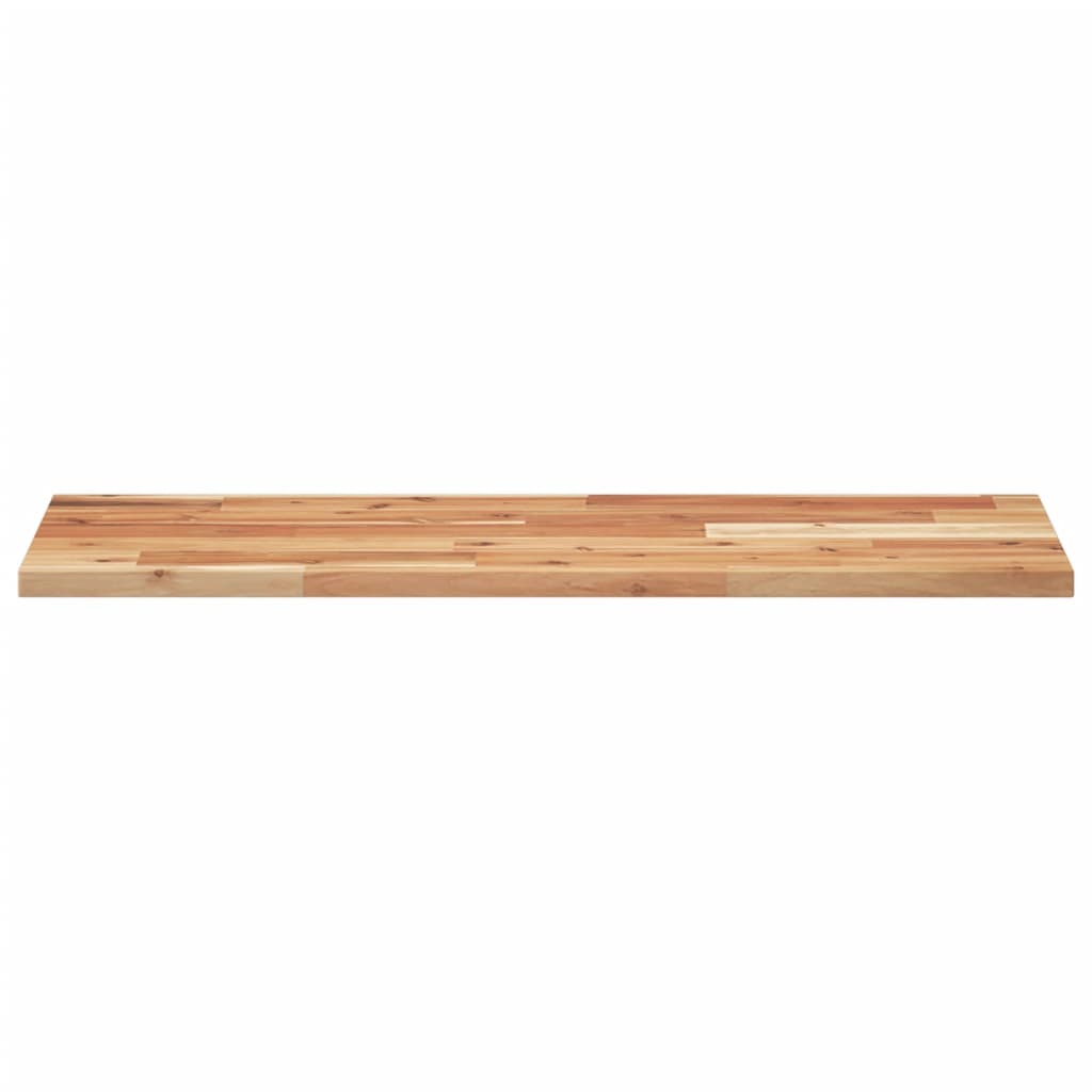 Floating Shelf 100x30x2 cm Oil Finished Solid Wood Acacia
