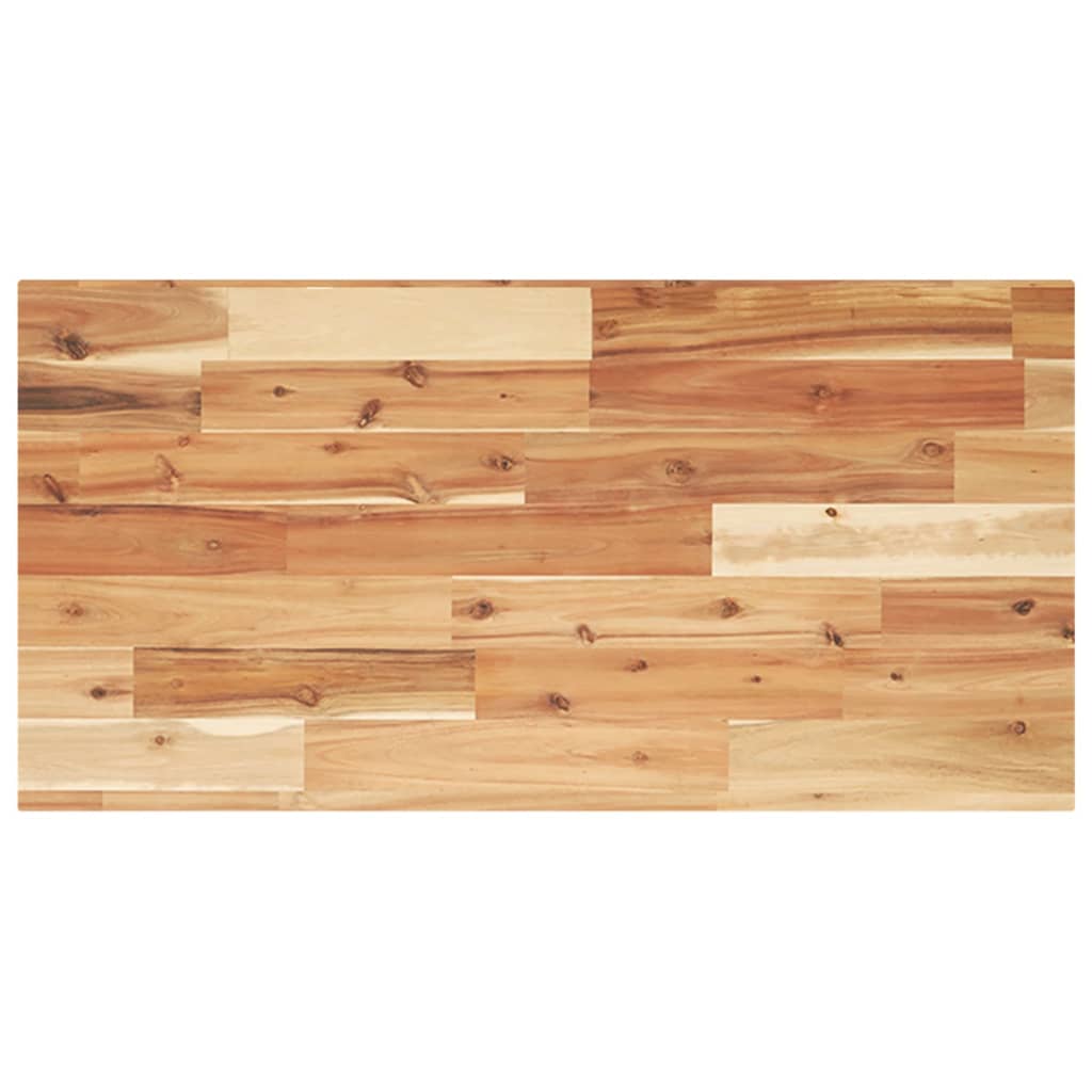Floating Shelves 4 pcs 100x40x2 cm Oil Finished Solid Wood Acacia