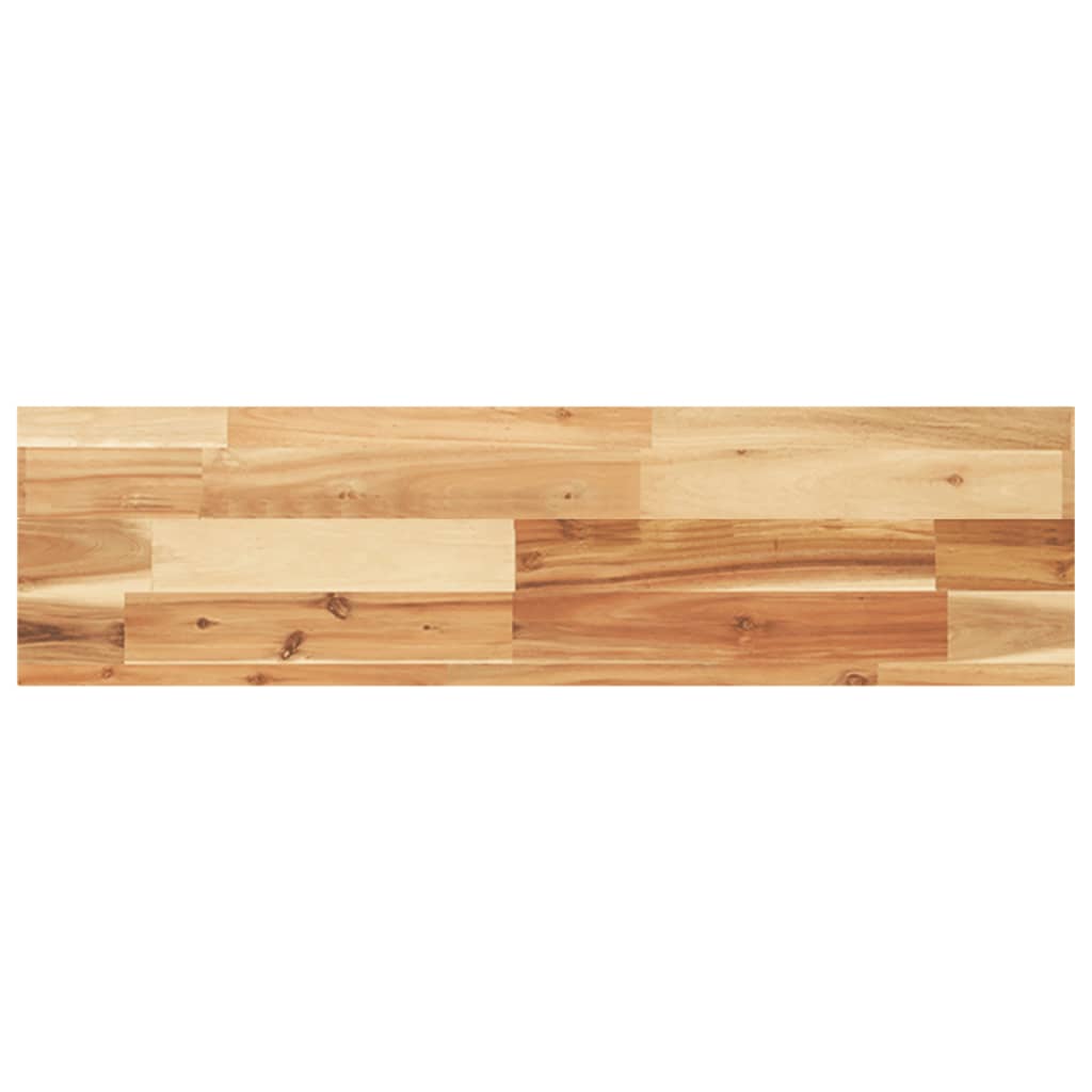 Floating Shelves 2 pcs 80x20x4 cm Oil Finished Solid Wood Acacia
