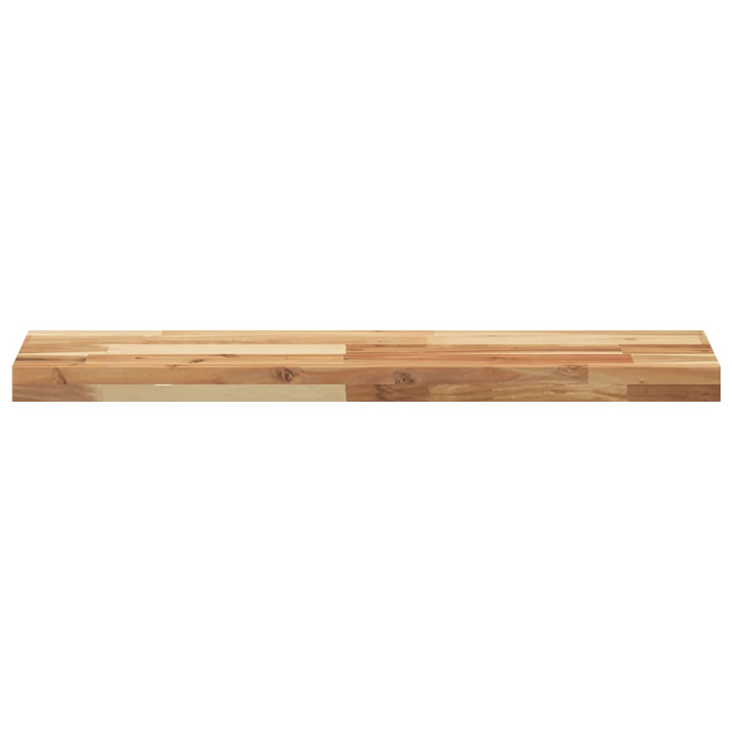 Floating Shelves 4 pcs 80x20x4 cm Oil Finished Solid Wood Acacia