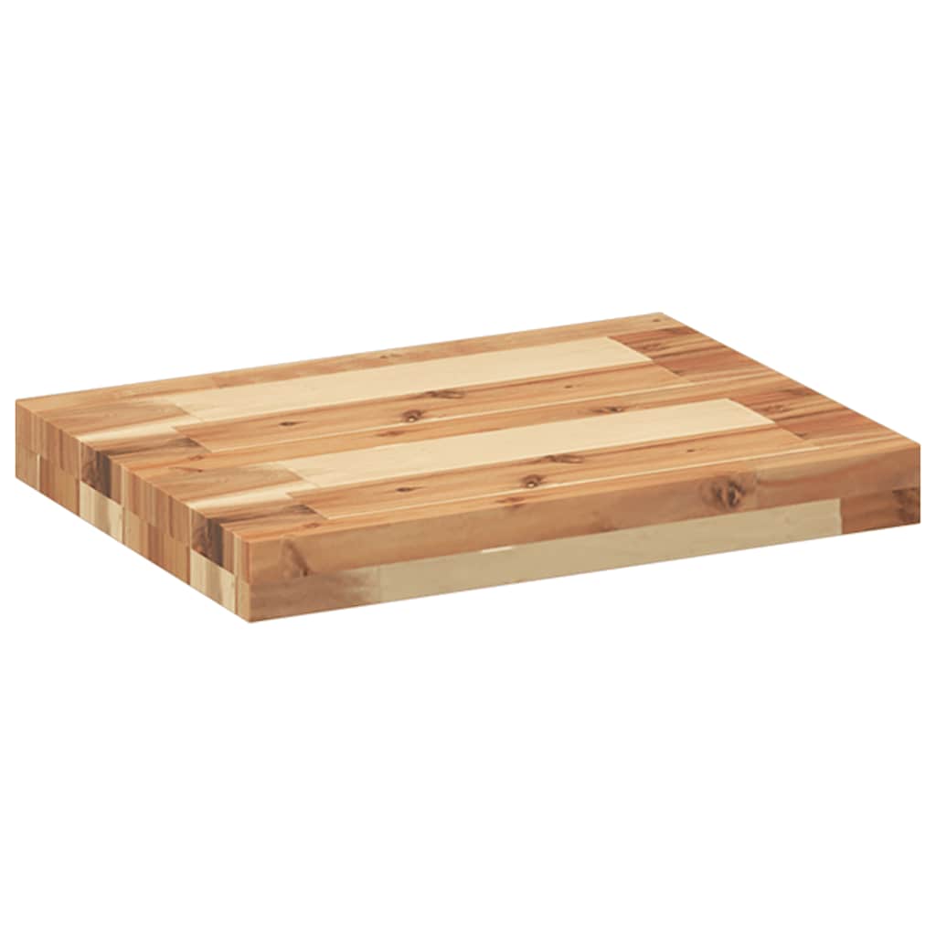 Floating Shelves 4 pcs 40x30x4 cm Oil Finished Solid Wood Acacia