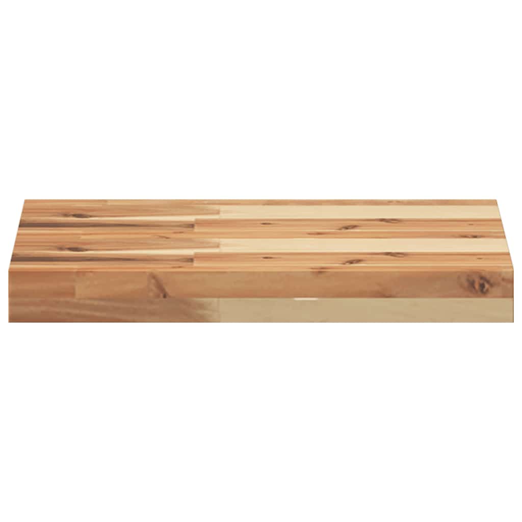 Floating Shelves 4 pcs 40x30x4 cm Oil Finished Solid Wood Acacia