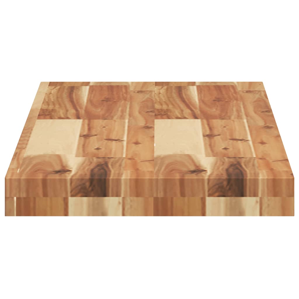 Floating Shelf 80x30x4 cm Oil Finished Solid Wood Acacia