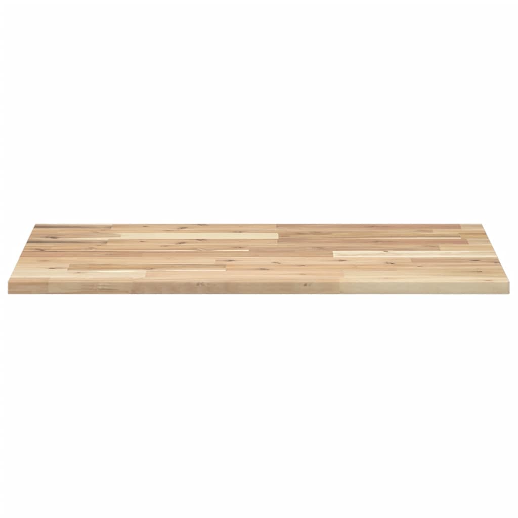 Bathroom Vanity Top Untreated 80x50x2 cm Solid Wood Acacia