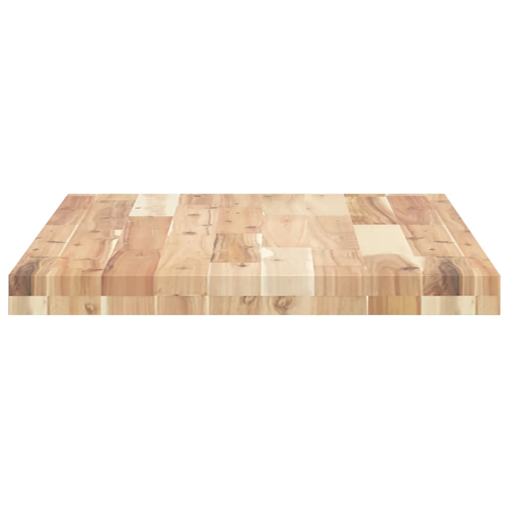 Bathroom Vanity Top Untreated 100x50x4 cm Solid Wood Acacia