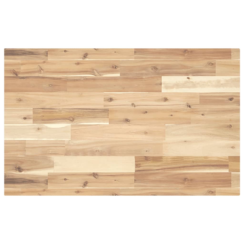 Bathroom Vanity Top Untreated 120x50x4 cm Solid Wood Acacia