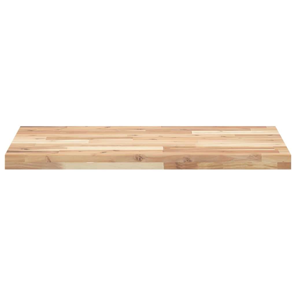 Bathroom Vanity Top Untreated 120x50x4 cm Solid Wood Acacia