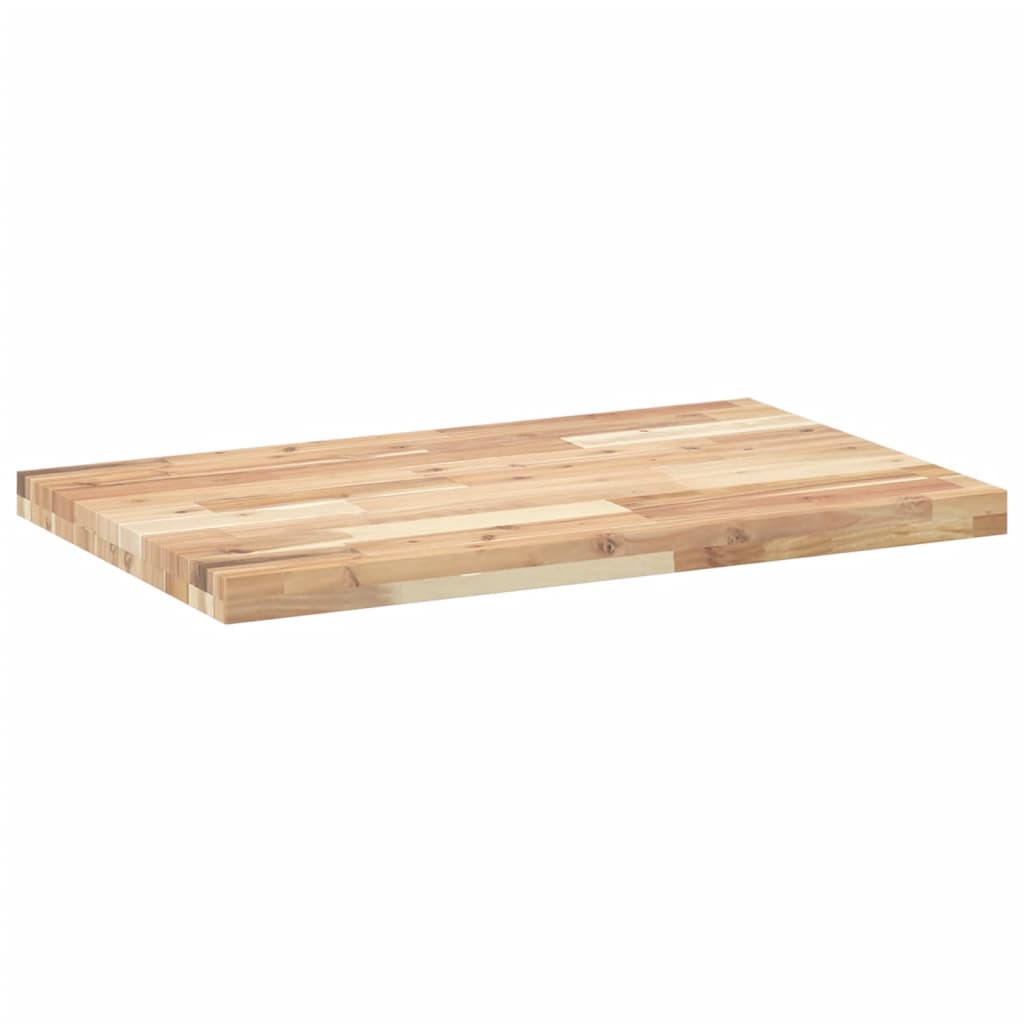 Bathroom Vanity Top Untreated 120x50x4 cm Solid Wood Acacia