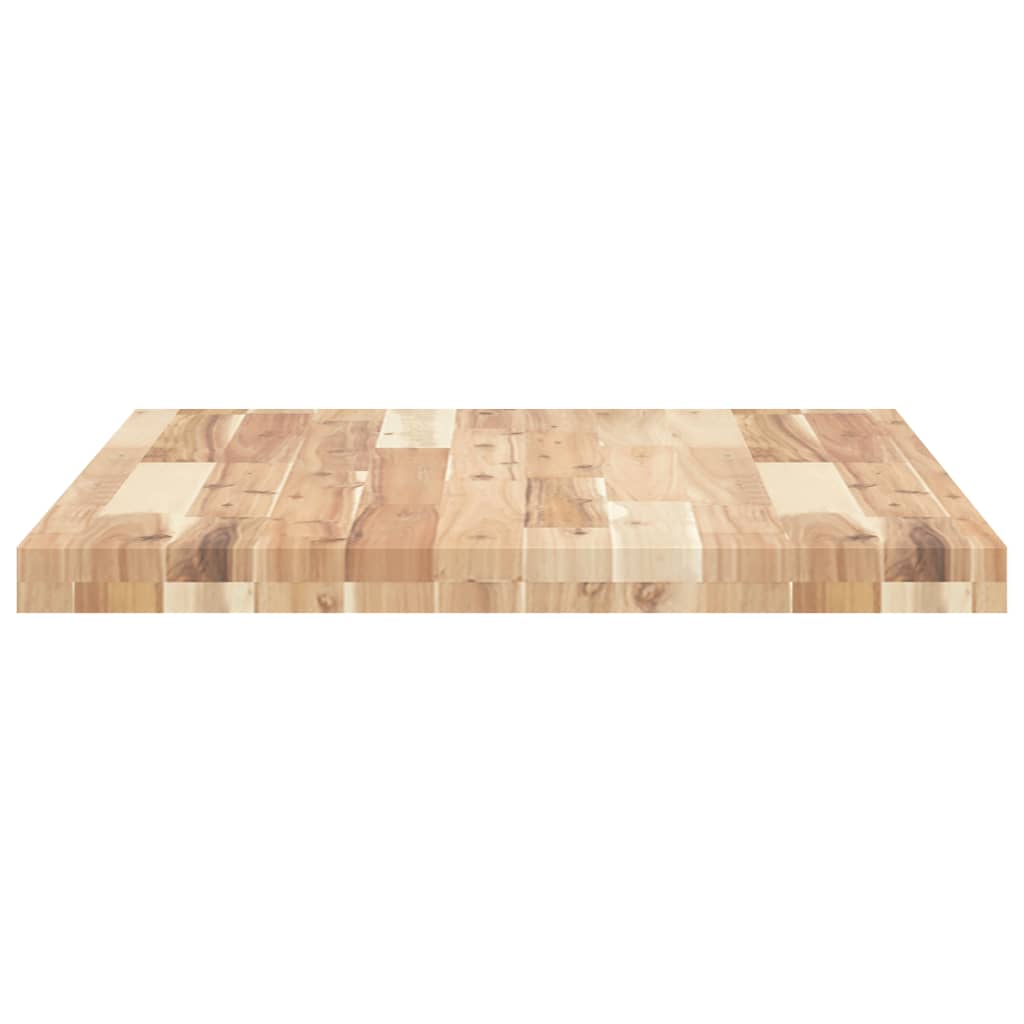 Bathroom Vanity Top Untreated 100x60x4 cm Solid Wood Acacia