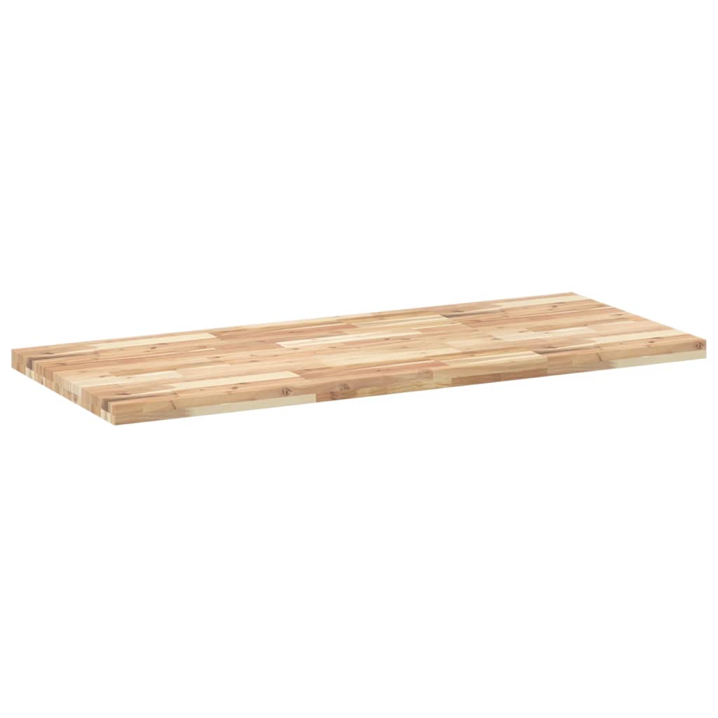 Bathroom Vanity Top Untreated 120x60x4 cm Solid Wood Acacia