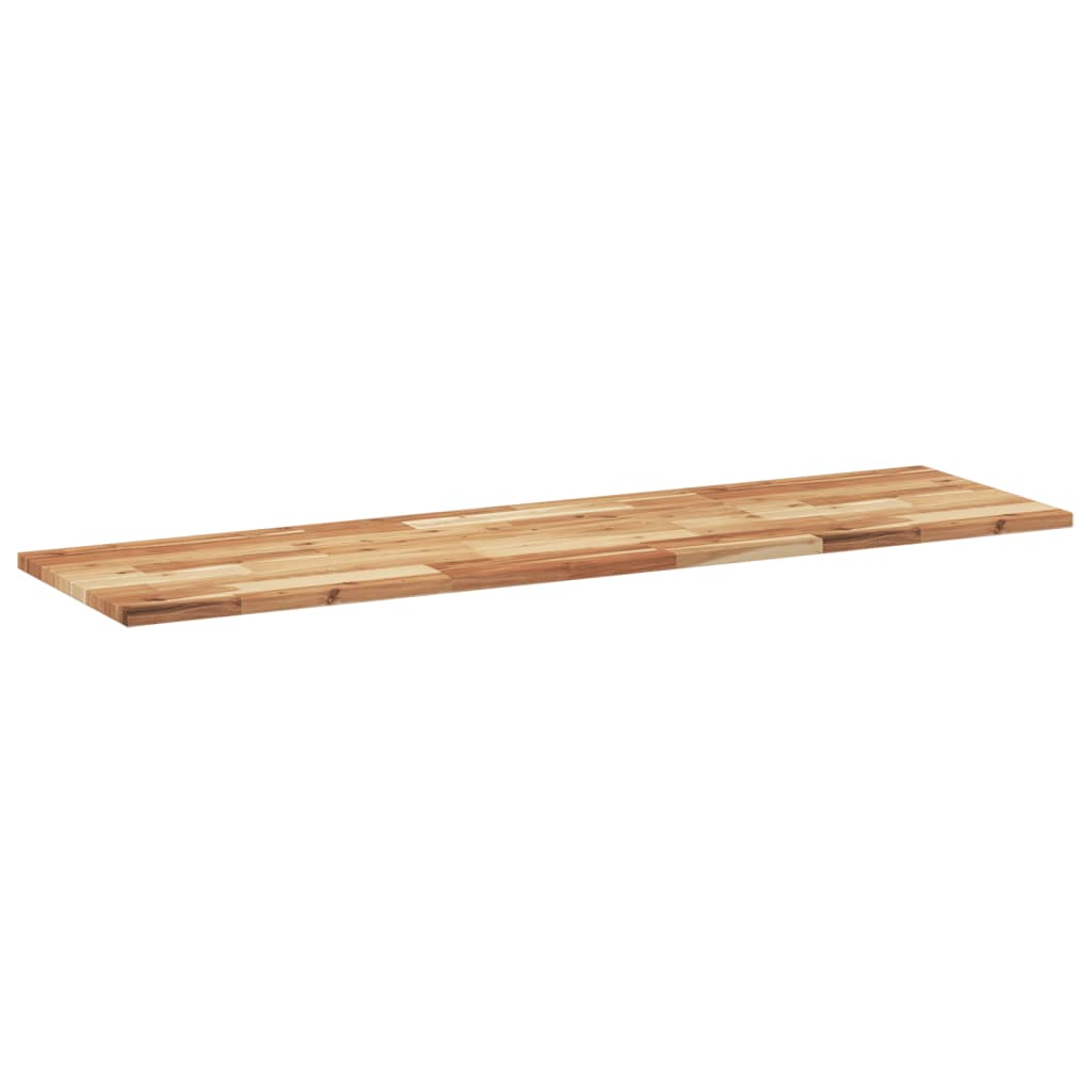 Bathroom Vanity Top Oil Finished 140x40x2 cm Solid Wood Acacia