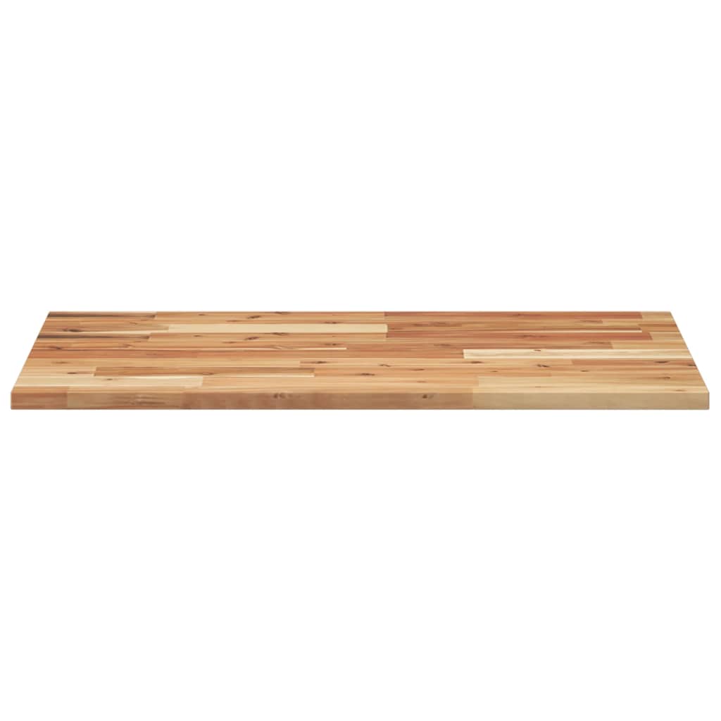 Bathroom Vanity Top Oil Finished 60x50x2 cm Solid Wood Acacia