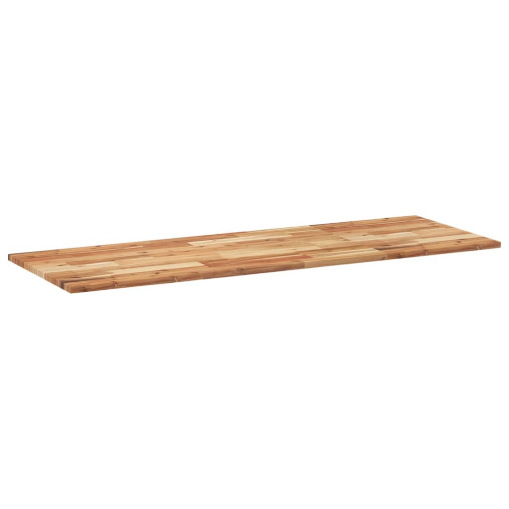 Bathroom Vanity Top Oil Finished 120x50x2 cm Solid Wood Acacia