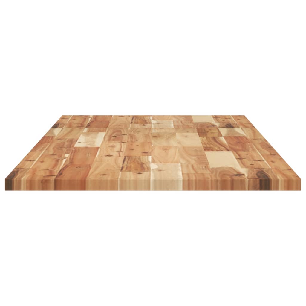 Bathroom Vanity Top Oil Finished 120x50x2 cm Solid Wood Acacia