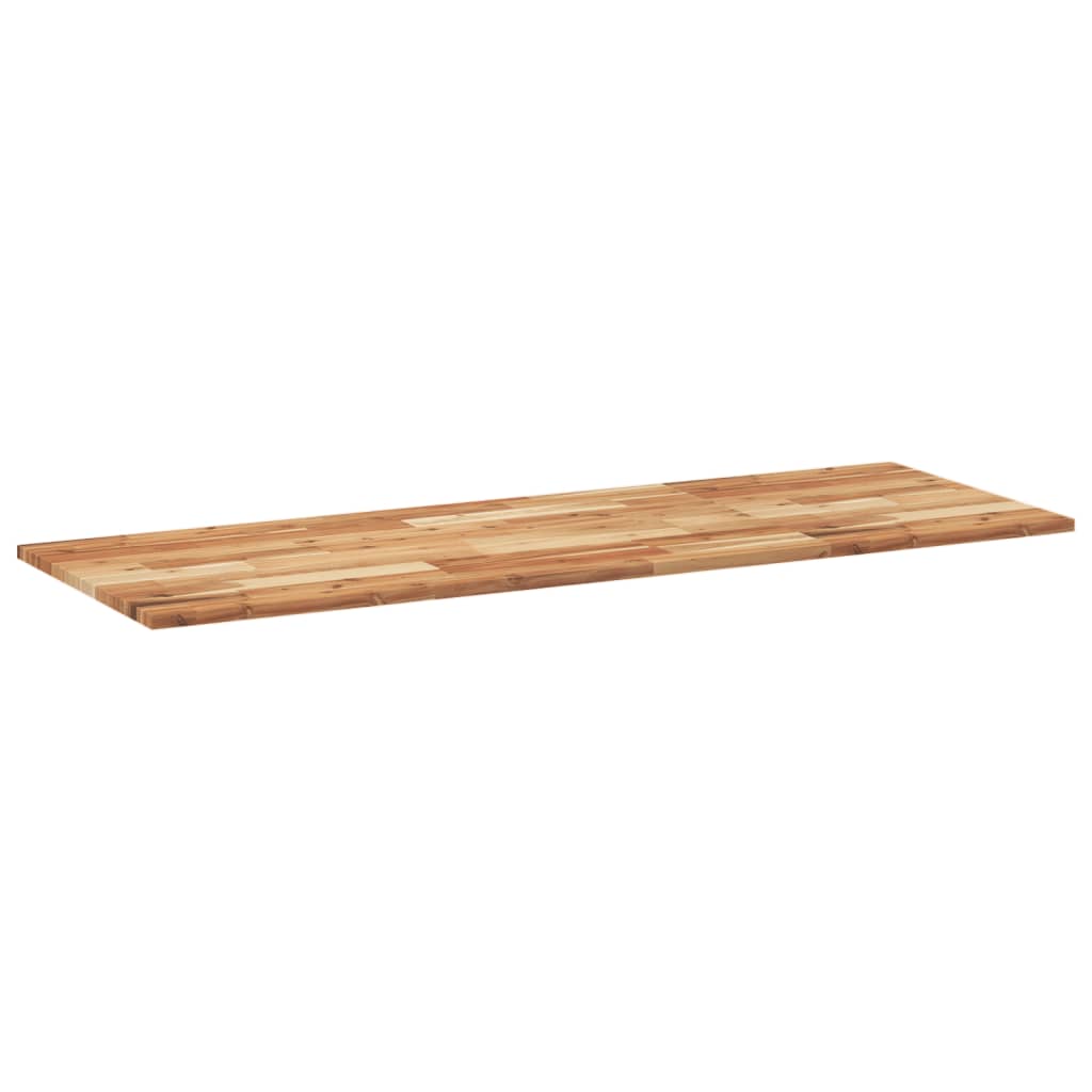 Bathroom Vanity Top Oil Finished 140x50x2 cm Solid Wood Acacia
