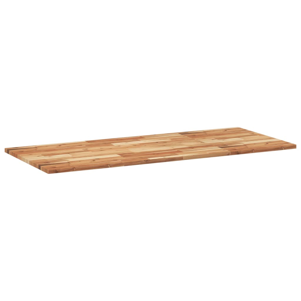 Bathroom Vanity Top Oil Finished 120x60x2 cm Solid Wood Acacia