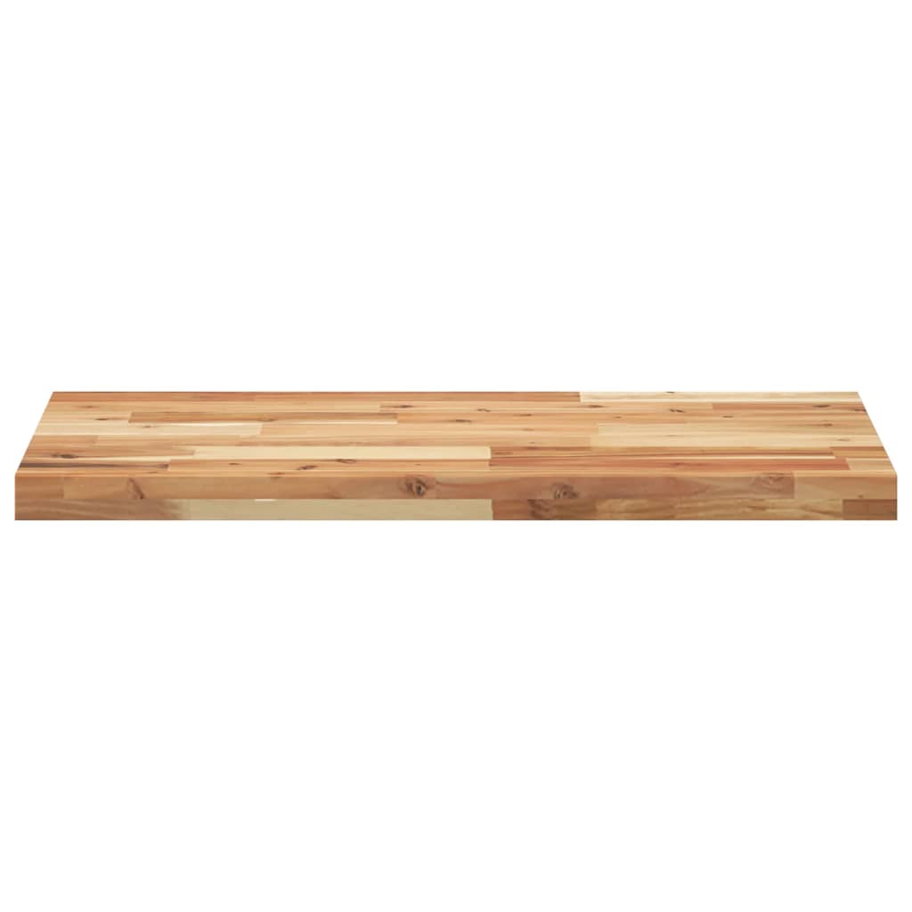 Bathroom Vanity Top Oil Finished 120x40x4 cm Solid Wood Acacia