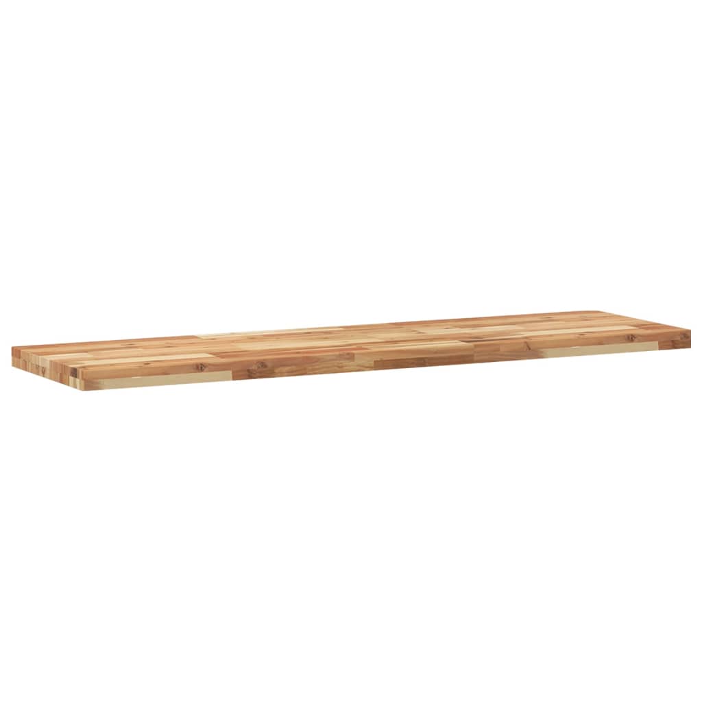 Bathroom Vanity Top Oil Finished 120x40x4 cm Solid Wood Acacia