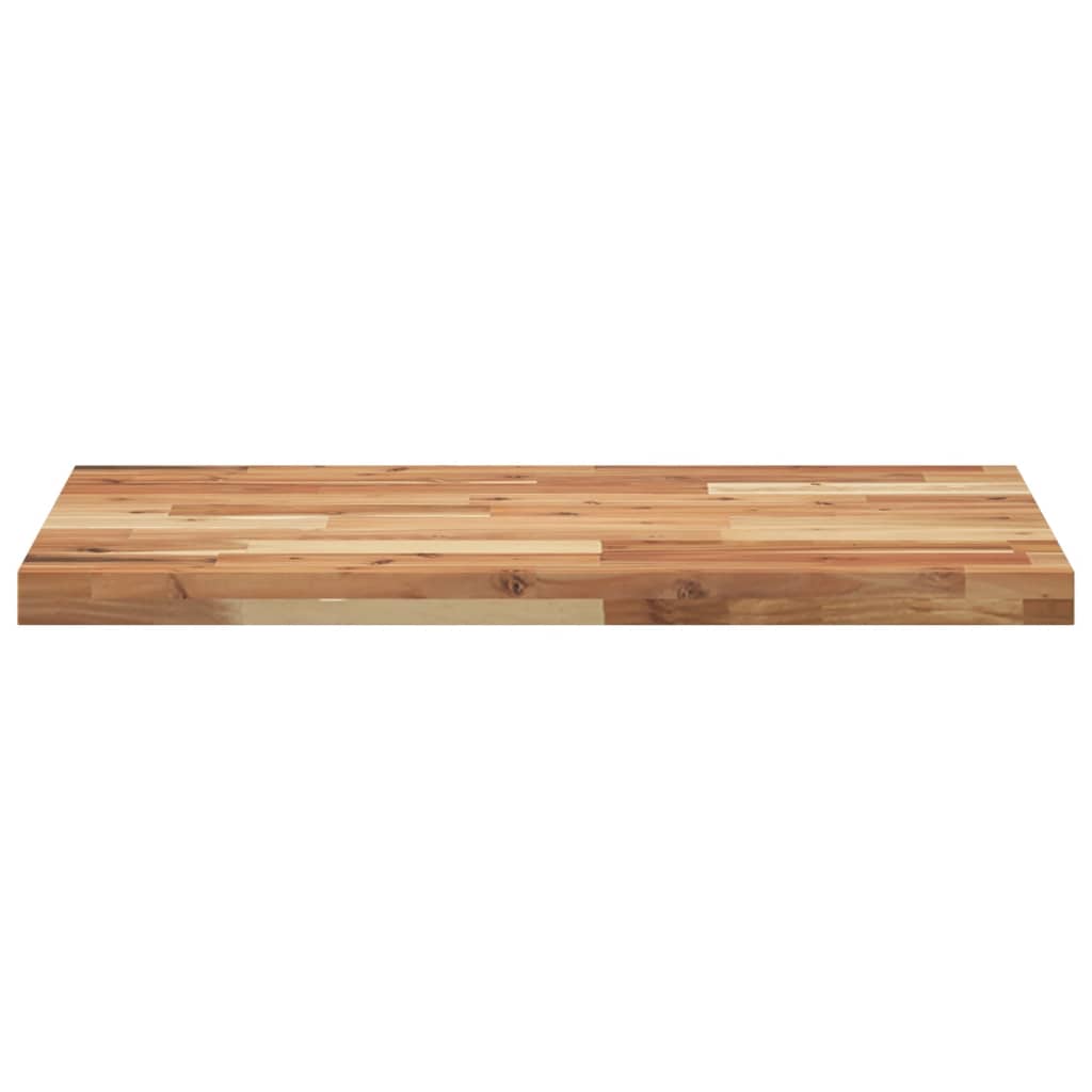 Bathroom Vanity Top Oil Finished 120x50x4 cm Solid Wood Acacia
