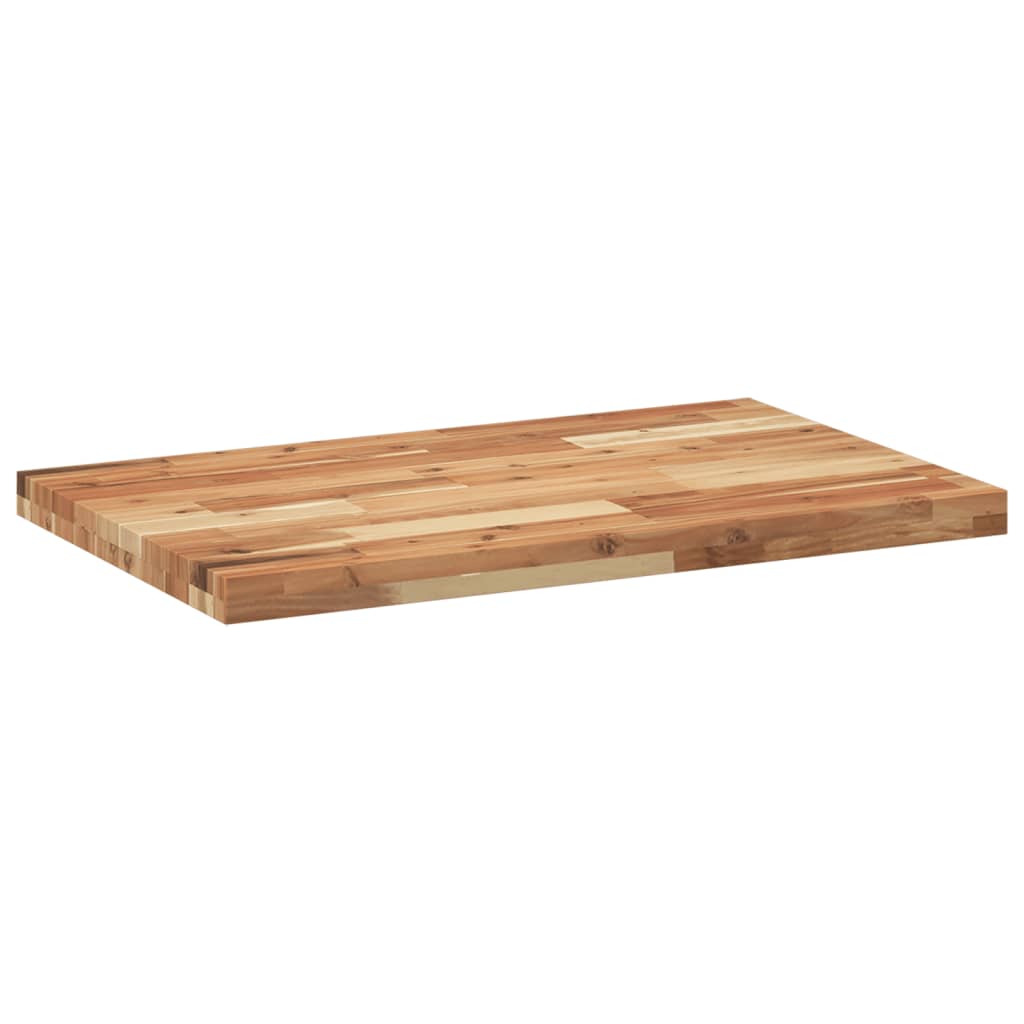 Bathroom Vanity Top Oil Finished 120x50x4 cm Solid Wood Acacia