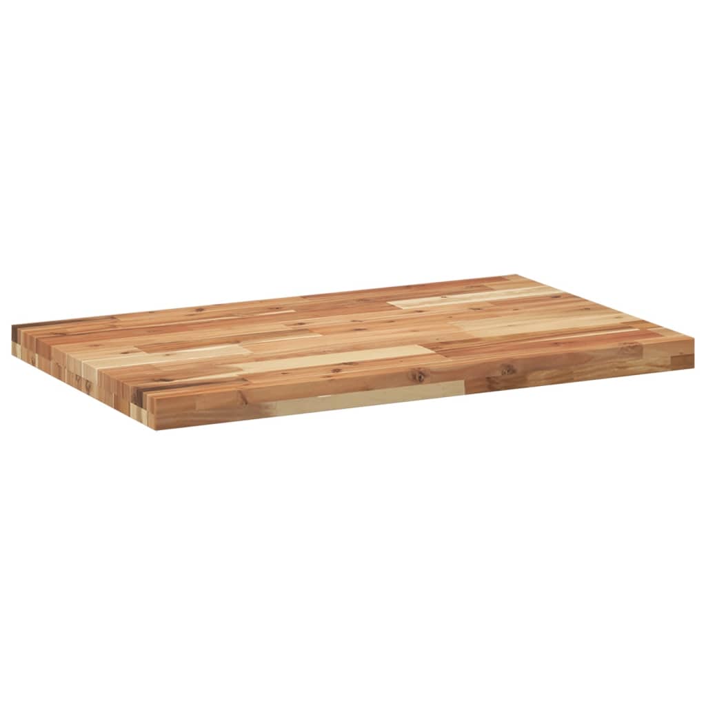 Bathroom Vanity Top Oil Finished 120x50x4 cm Solid Wood Acacia