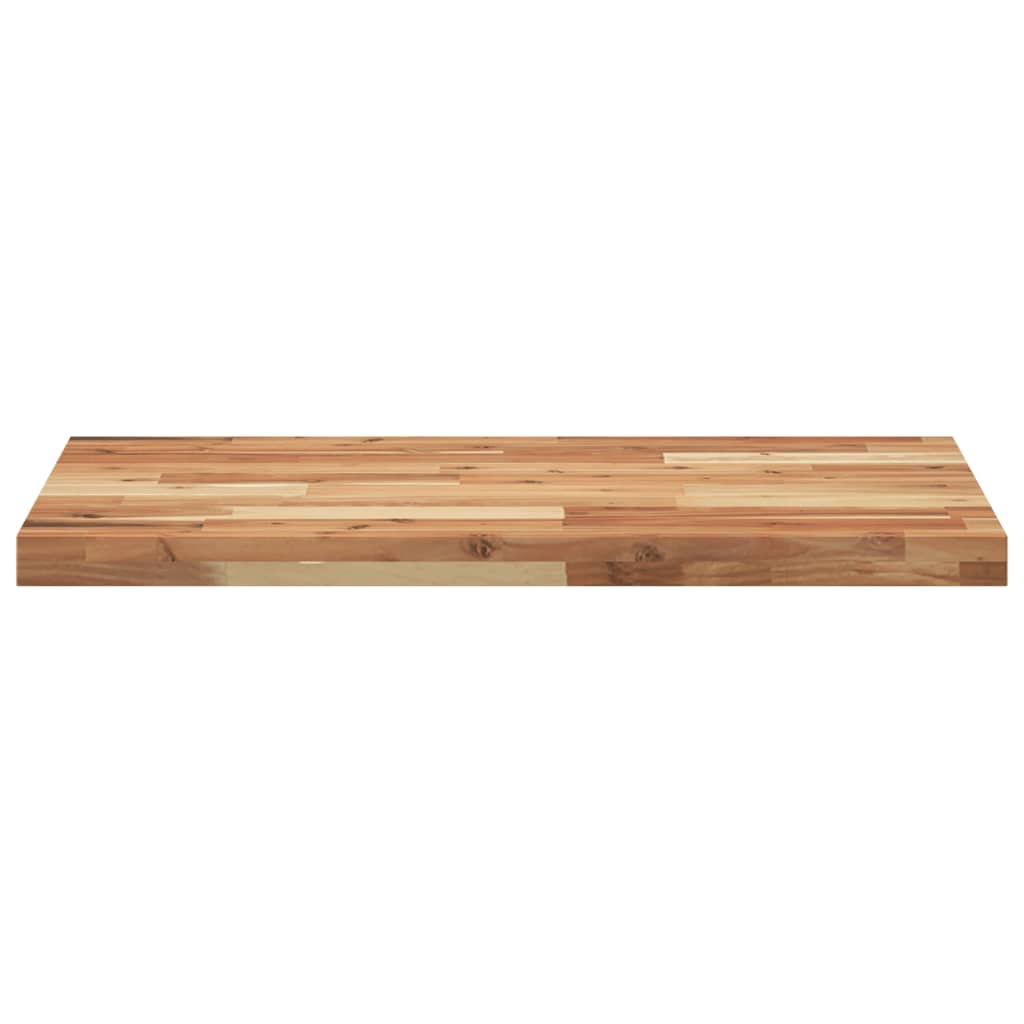 Bathroom Vanity Top Oil Finished 140x50x4 cm Solid Wood Acacia