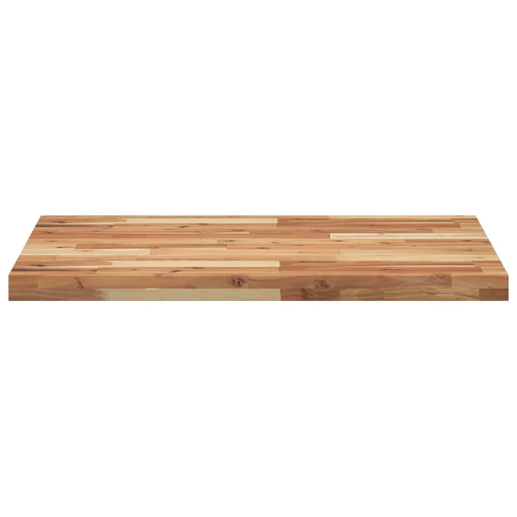 Bathroom Vanity Top Oil Finished 100x60x4 cm Solid Wood Acacia